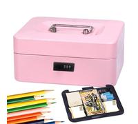 Boîte de dépôt sécurisée et sécurisée avec code de sécurité pour les voyages, les clés, les cartes, les bijoux, les billets