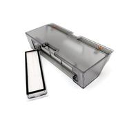 Boîte de dépoussiérage pour aspirateur ZAPYVET Pièces de rechange pour boîte à poussière, pour Dreame, Bot L10 Pro D9 pour Max(Filter 2pc)