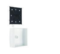 Boîte de dérivation 115x115 Pure - HAGER ATA711599016