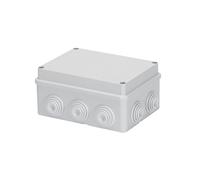 Boîte De Dérivation Avec Couvercle À Vis IP55 150X110X70 Gewiss GW-44006 Grise