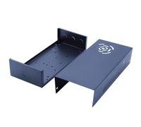 Boite de Derivation, Boite de Derivation Etanche Exterieur en Métal IP54, Résistante à L'eau et à la Poussière, 12,5 x 6 x 28 CM