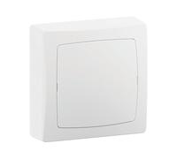 Boîte de dérivation carrée 77,5 x 36 x 76,5mm et sortie de câble blanche Legrand ASL