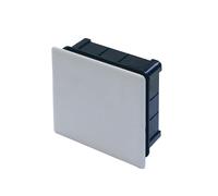 Boîte de dérivation carrée encastrée à sceller 16 entrées 80x80x40mm Diall