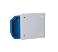 Boîte de dérivation carrée encastrée à sceller 80x80x30mm Modulo Schneider