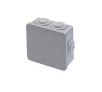 Boîte de dérivation carrée IP55 7 entrées 80x80x40mm Diall