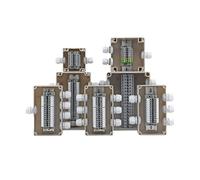 Boîte de dérivation de câble électrique en plastique ABS extérieur, boîtier de Distribution, moniteur domestique, boîte de jonction de Terminal étanche(F25 1in 1out (6P))