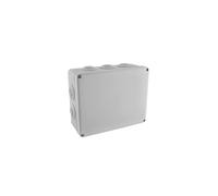 Debflex – Boîte de dérivation étanche IP55 – Pose en saillie – Grise – 220×170×90 mm