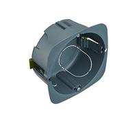 Boite de derivation electrique - boite derivation - Boite de derivation etanche exterieur - Boite De Derivation EncastreeBoite 1 Poste Multimateriaux Diam 85X40 - Debflex - 718778