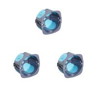 Boite de derivation electrique | boite derivation | Boite de derivation etanche exterieur | Boite De Derivation Stop Air Ø67H40 + Couvercle | Debflex | 718870 (Lot de 3)