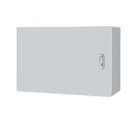 Boîte de Dérivation Electrique, Boîtier en Plastique Étanche, Acier Laminé à Froid Épais, Matériau Robuste, Panneau Porte Renforcé, avec Sortie de Câble(60x50x20cm)