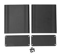 Boîte de dérivation en aluminium 38x88x100mm, boîtier étanche DIY pour prise extérieure - Dissipation thermique optimisée, design modulaire pour projets électroniques