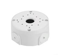 Boîte de dérivation en métal sécurisé avec base profonde et gestion des câbles intégrée pour une installation fiable du système de surveillance (10 cm)