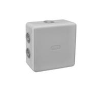 Boite de dérivation Debflex étanche IP66 grise 115x115/P60 - 718225