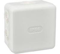 Boîte de dérivation étanche - 85x85xp50 blanc - IP66 Blanc G