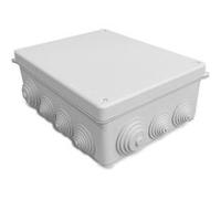 Boîte de Dérivation Étanche en Saillie IP55 230x180x85 mm Gris Gris G