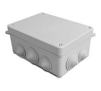 Boîte de Dérivation Étanche en Saillie IP55165x120x72 mm Gris Gris G