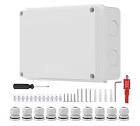 Boîte de Dérivation Etanche Exterieur en Saillie IP65,Boitier Etanche Electrique Exterieur 50x110x70 mm Pour Convient à l'installation de câbles à l'intérieur et à l'extérieur