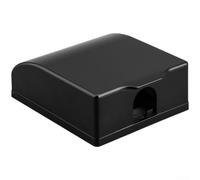 Boîte de dérivation étanche type 86 pour pièces humides - IP14 - Boîte de distribution en PC/ABS - Pour cuisine, salle de bain - Noir