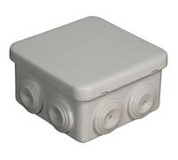 Boite de dérivation - Eur'Ohm - Ronde - IP55 - 960°C - 80x80x45 mm