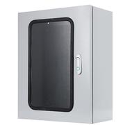 Boite de Dérivation Extérieur en Plastique, Boite de Derivation Electrique IP65, Verrouillable, avec Plaque de Montage Galvanisée et Fenêtre Visible(40x50x20 cm/15.7x19.7x7.9 in)