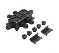 Boîte de Dérivation IP68 pour WAGO221 2P 3P 5P(ZY-109 Black)