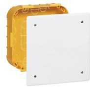 Boîte de dérivation LEGRAND - 170x170x50mm - Jaune - Carré