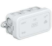 Boîte de dérivation OBO Bettermann 2000001 (L x l x H) 80 x 43 x 34 mm gris clair (RAL 7035) IP55 1 pc(s)