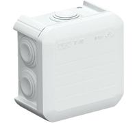 Boîte de dérivation OBO Bettermann 2007045 (L x l x H) 90 x 90 x 52 mm gris clair (RAL 7035) IP55 1 pc(s)