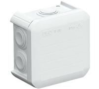 Boîte De Dérivation Obo Bettermann 2007045 (l X L X H) 90 X 90 X 52 Mm Gris Clair (ral 7035) Ip55 1 Pc(s)