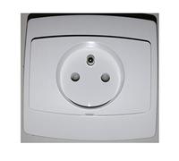 Boîte de dérivation/obturateur/sortie de câble blanc pose apparente sans cadre support PROFIL ARNOULD 63297
