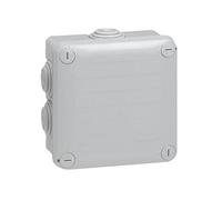 Boîte de dérivation PLEXO carré gris D 105x105x55mm - LEGRAND - 092022