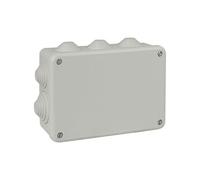 - Boîte de dérivation rectangulaire IP55 - 10 entrées - 153 x 110 x 55 mm