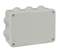 Boîte de dérivation rectangulaire IP55 - 10 entrées - 153 x 110 x 55 mm - Solera