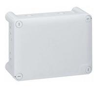 Boîte de dérivation rectangulaire pour presse-étoupe plexo dimensions 155x110x74mm - gris ral7035 - 092044 - legrand G