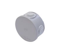 Boîte de dérivation ronde IP55 4 entrées diamètre 85mm profondeur 40mm Diall