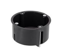 Boîte de Dérivation Universelle Encastrable pour Pladur Ø72x48mm Noir