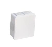 Boite de derivation - ViPlast - 002-01 - Caoutchouc gris - 80x80x32mm - Installation facile