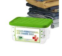 Boîte de déshumidificateur pour voiture - dispositif sans fil pour l'élimination des odeurs de 200 g, absorbeur d'humidité pour intérieur compact, gadgets multi-usages pour le contrôle de l'humidité