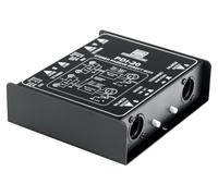 Boîte de Direct DI-Box Passif Deux Canaux XLR AUX Symétriques ou Asymétrique