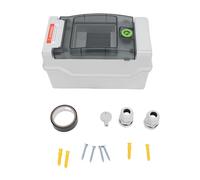 Boîte de disjoncteur CheoTime IP66, boîte de distribution à 4 voies avec rail DIN pour puisnce solaire et utilition en plein air intérieure