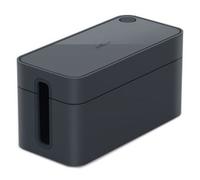 Boite de dissimulation pour cables - Durable - Cavoline BOX S - Graphite - 3 prises - Rectangulaire