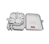 Boîte de distribution à fibre optique à 16 ports principaux FTTH Terminal Data Information Box Drop Cable Protection (modèle : FO-FDB-16-2JL)