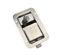 Boîte de Distribution à serrure plate en acier inoxydable 304, serrure d'armoire, serrure de porte de camping-car, armoire de commande, boîte de panneau, 1 pièce