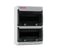 Boîte de distribution boîte de distribution IP66 24TE + rail DIN résistant au...