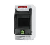 Boîte de distribution boîte de distribution IP66 4TE + rail DIN résistant aux...