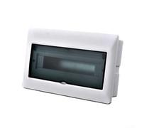 Boîte de distribution compacte 15 voies avec façade transparente pour inspection non invasive et contrôle du système