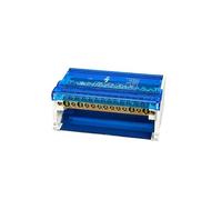 Boîte de distribution de bornier 207 211 407 Borniers sur rail DIN Boîtier de distribution d'alimentation modulaire à connexion à vis(415)