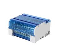 Boîte de distribution de bornier Bornier à vis for rail DIN UK207/211/215/407/411/415 modulaire(UK411)