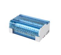 Boîte de distribution de bornier Bornier à vis for rail DIN UK207/211/215/407/411/415 modulaire(UK415)