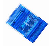 Boîte de Distribution de Bornier Ferroviaire 407 Boîte de Distribution de Bornes Rail Din Boîtier de Jonction monophasé à 4 Niveaux avec Couvercle Transparent